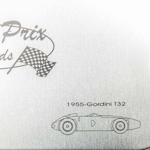 0961 - Gordini - Da Silva Ramos - #32 - GP Francia 1956 - Imagen 4